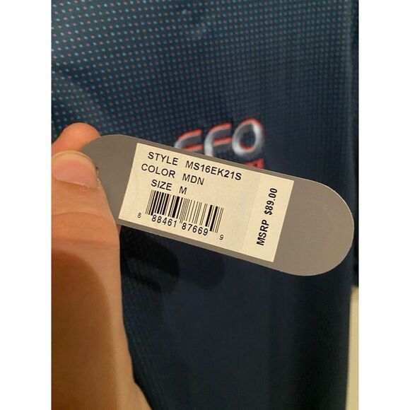 Peter Millar Summer Comfort Mens Medium New Blue Polka Dot Print Pattern - Picture 4 of 9